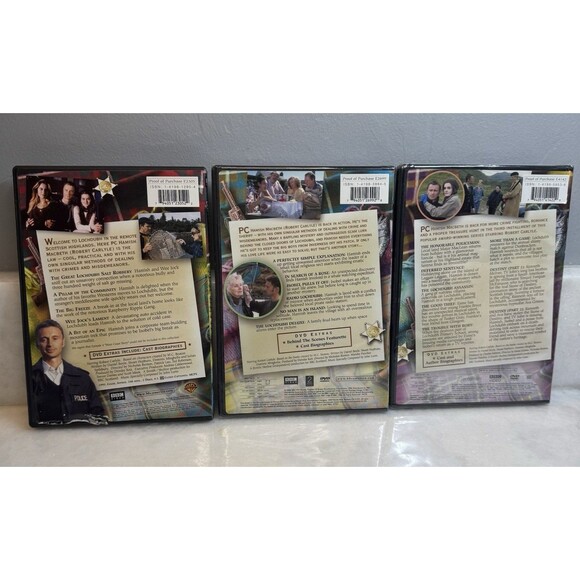 HAMISH MACBETH SERIES 1 - 3, ROBERT CARLYLE, DVD - SERIES 2 & 3 - SEALED - Picture 2 of 10